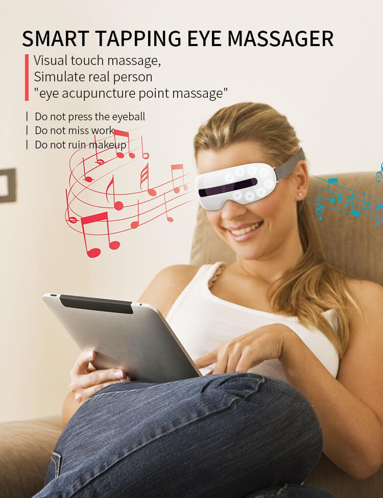 Eye Massager with Heat-Smart Eye Massager for Migraines