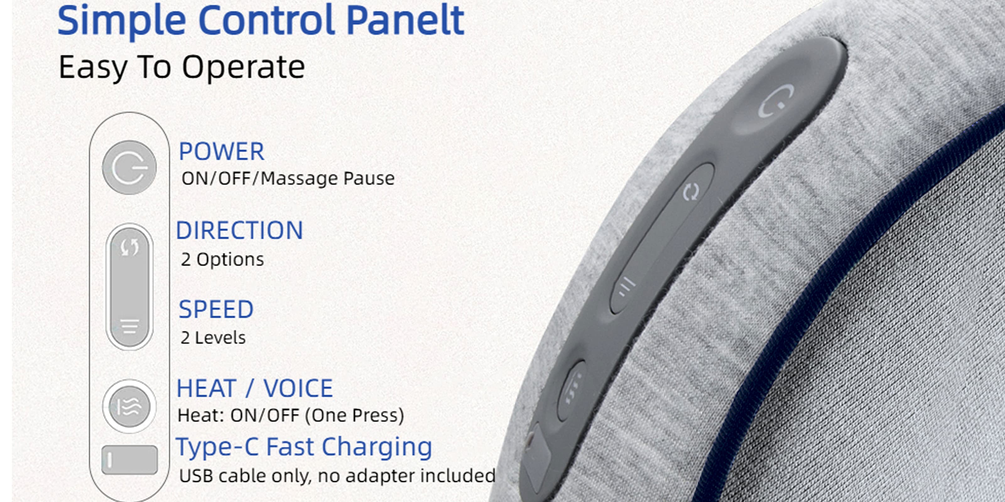 NECK_MASSAGER_STEP ,EASY TO USE