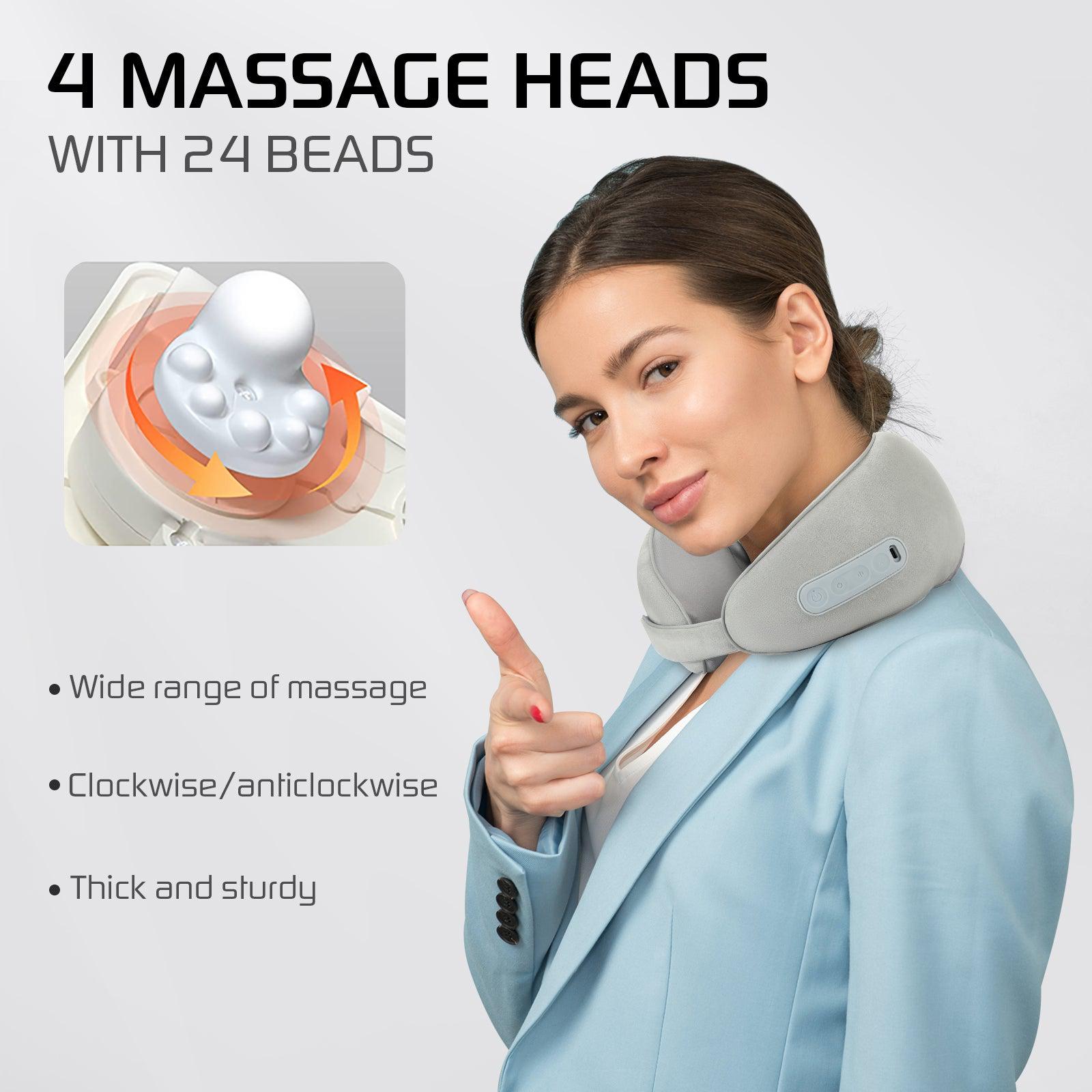 Electric Neck and Shoulder Massage Cushion-3D Kneading Pillow