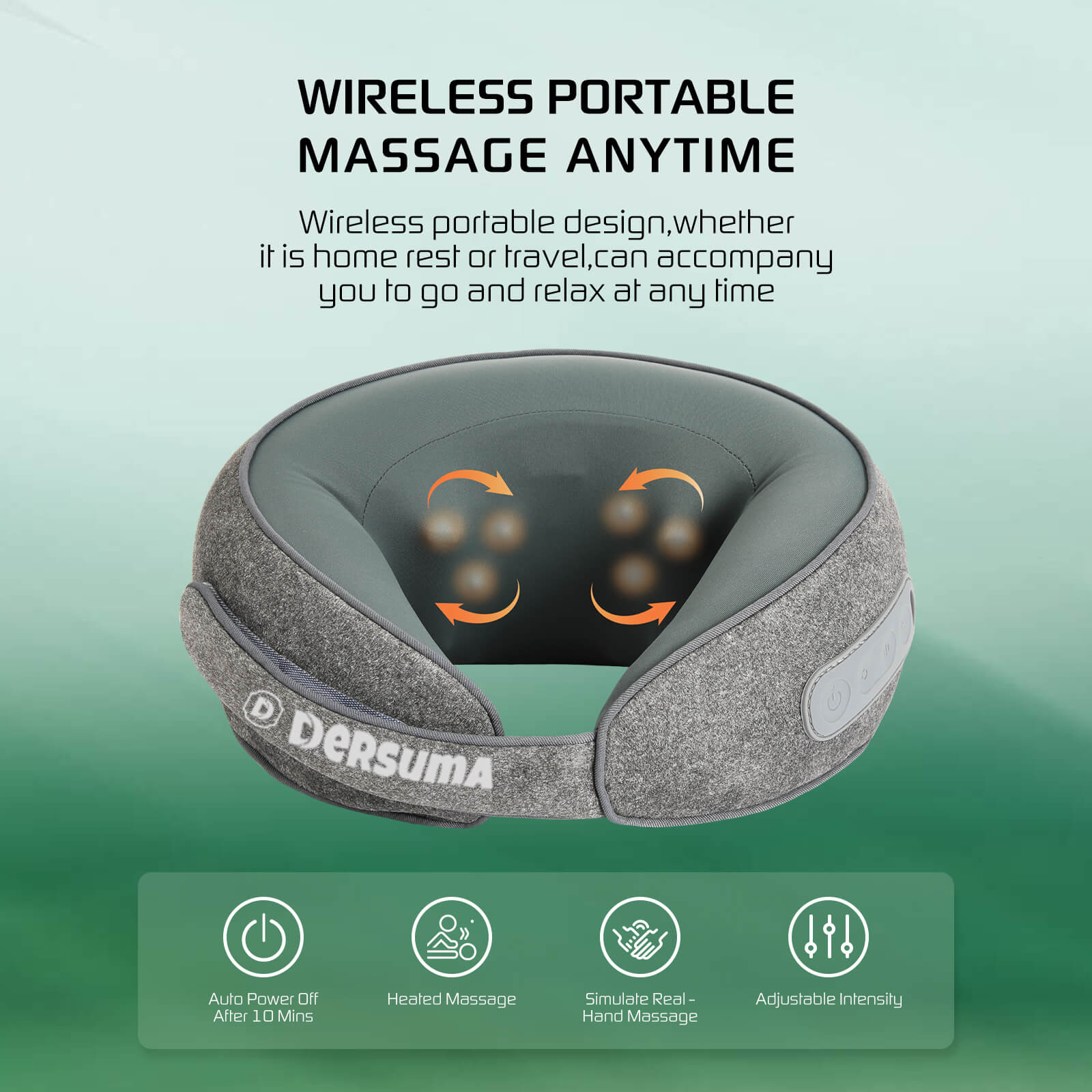 deep kneading neck hand-shaped massager wireless